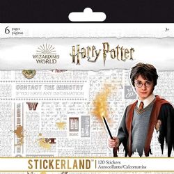 AUTOCOLLANTS HARRY POTTER - MINI LIVRET - 6 PAGES